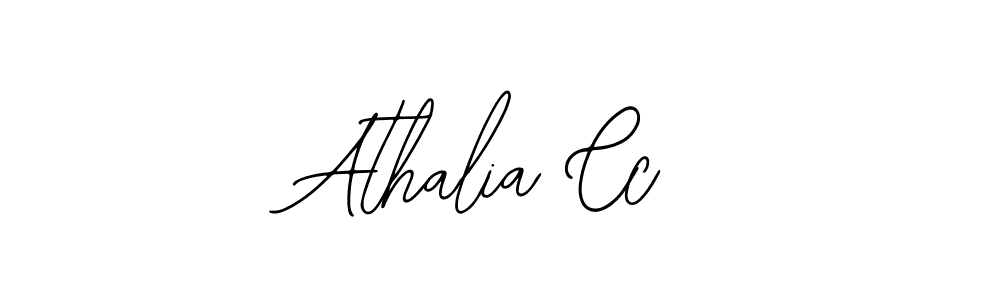 Make a beautiful signature design for name Athalia Cc. With this signature (Bearetta-2O07w) style, you can create a handwritten signature for free. Athalia Cc signature style 12 images and pictures png
