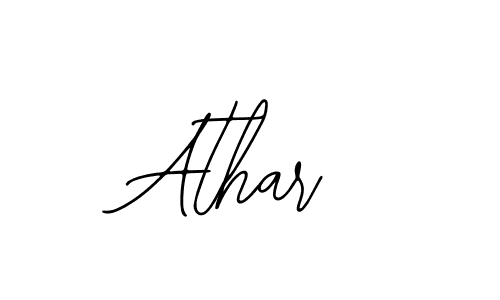if you are searching for the best signature style for your name Athar. so please give up your signature search. here we have designed multiple signature styles  using Bearetta-2O07w. Athar signature style 12 images and pictures png