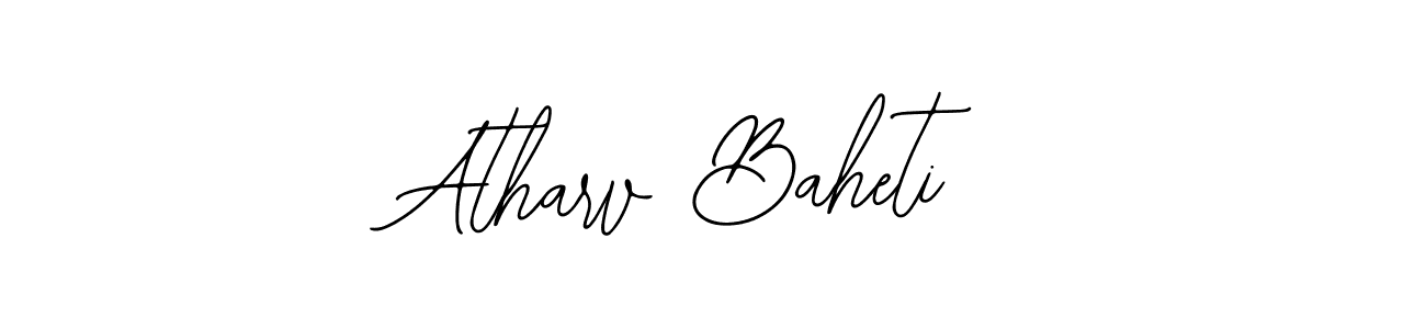 How to Draw Atharv Baheti signature style? Bearetta-2O07w is a latest design signature styles for name Atharv Baheti. Atharv Baheti signature style 12 images and pictures png