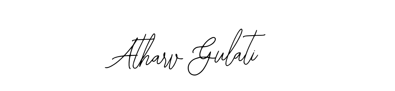 Create a beautiful signature design for name Atharv Gulati. With this signature (Bearetta-2O07w) fonts, you can make a handwritten signature for free. Atharv Gulati signature style 12 images and pictures png