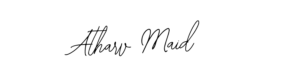 You can use this online signature creator to create a handwritten signature for the name Atharv Maid. This is the best online autograph maker. Atharv Maid signature style 12 images and pictures png