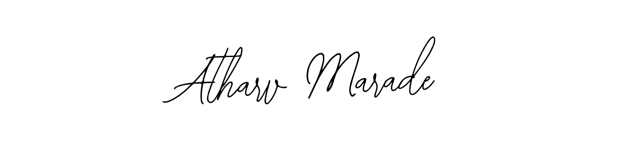You can use this online signature creator to create a handwritten signature for the name Atharv Marade. This is the best online autograph maker. Atharv Marade signature style 12 images and pictures png