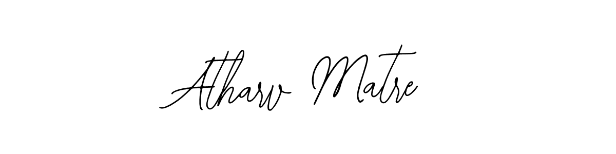 You should practise on your own different ways (Bearetta-2O07w) to write your name (Atharv Matre) in signature. don't let someone else do it for you. Atharv Matre signature style 12 images and pictures png