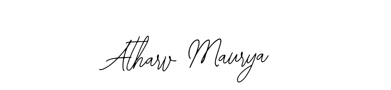 Similarly Bearetta-2O07w is the best handwritten signature design. Signature creator online .You can use it as an online autograph creator for name Atharv Maurya. Atharv Maurya signature style 12 images and pictures png