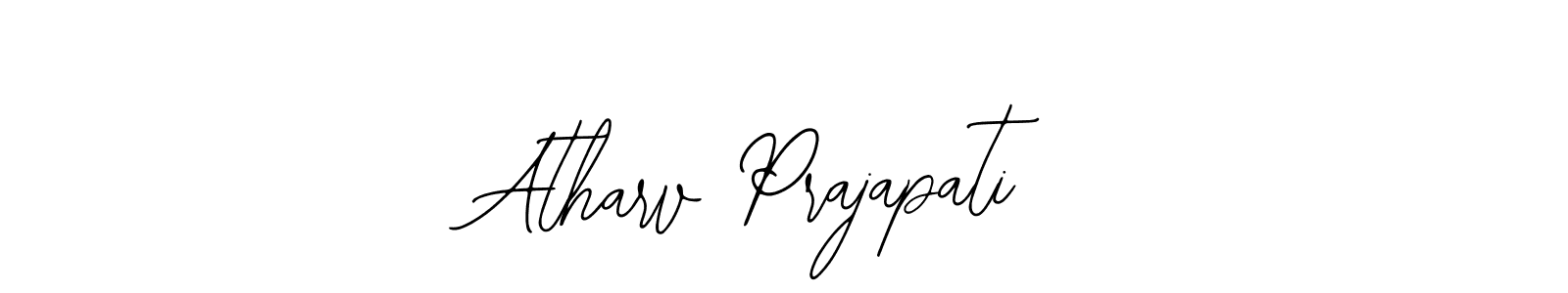 Use a signature maker to create a handwritten signature online. With this signature software, you can design (Bearetta-2O07w) your own signature for name Atharv Prajapati. Atharv Prajapati signature style 12 images and pictures png