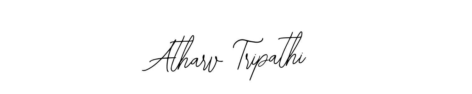 Use a signature maker to create a handwritten signature online. With this signature software, you can design (Bearetta-2O07w) your own signature for name Atharv Tripathi. Atharv Tripathi signature style 12 images and pictures png