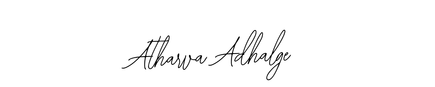 if you are searching for the best signature style for your name Atharva Adhalge. so please give up your signature search. here we have designed multiple signature styles  using Bearetta-2O07w. Atharva Adhalge signature style 12 images and pictures png