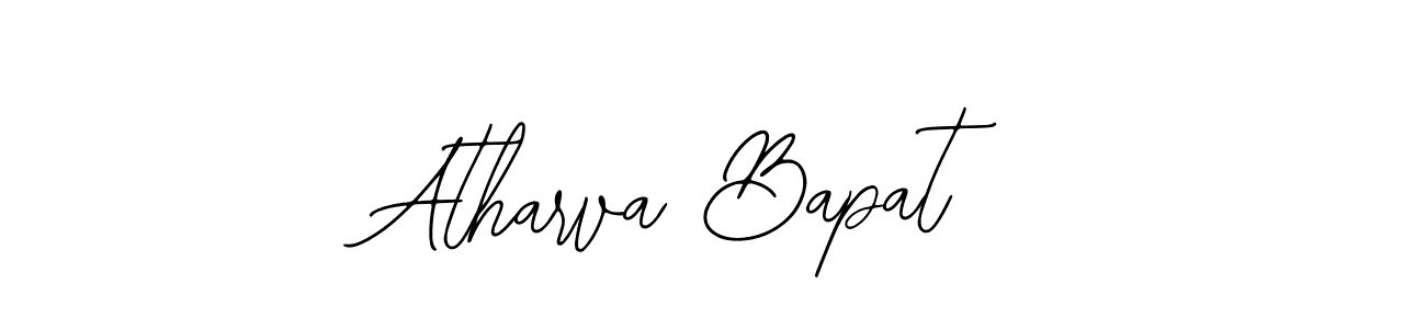 This is the best signature style for the Atharva Bapat name. Also you like these signature font (Bearetta-2O07w). Mix name signature. Atharva Bapat signature style 12 images and pictures png