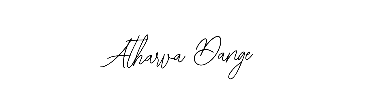 How to make Atharva Dange name signature. Use Bearetta-2O07w style for creating short signs online. This is the latest handwritten sign. Atharva Dange signature style 12 images and pictures png