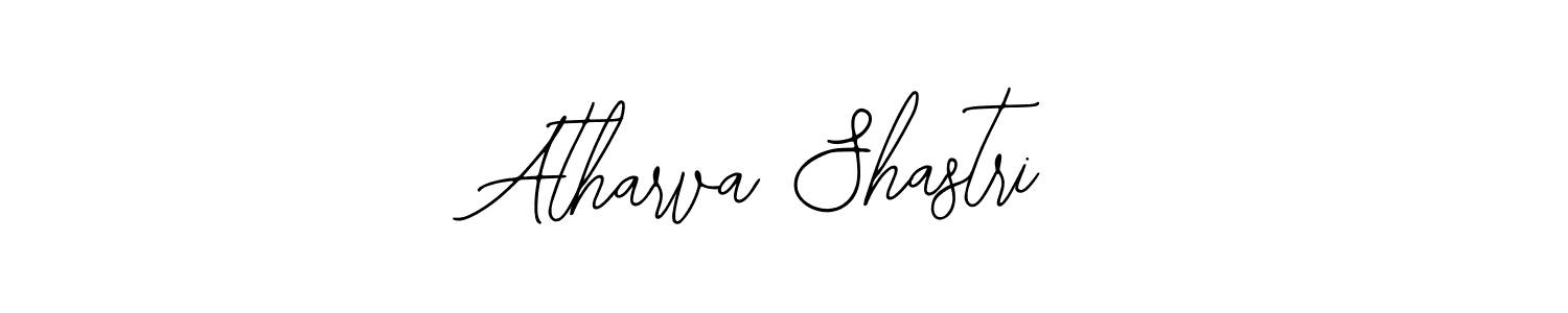 You should practise on your own different ways (Bearetta-2O07w) to write your name (Atharva Shastri) in signature. don't let someone else do it for you. Atharva Shastri signature style 12 images and pictures png