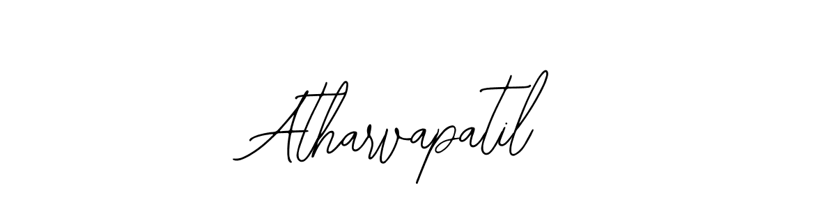The best way (Bearetta-2O07w) to make a short signature is to pick only two or three words in your name. The name Atharvapatil include a total of six letters. For converting this name. Atharvapatil signature style 12 images and pictures png
