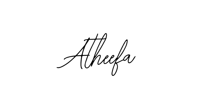 Also You can easily find your signature by using the search form. We will create Atheefa name handwritten signature images for you free of cost using Bearetta-2O07w sign style. Atheefa signature style 12 images and pictures png