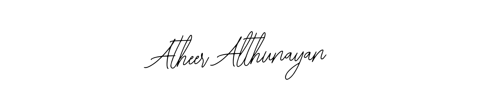 How to Draw Atheer Althunayan signature style? Bearetta-2O07w is a latest design signature styles for name Atheer Althunayan. Atheer Althunayan signature style 12 images and pictures png