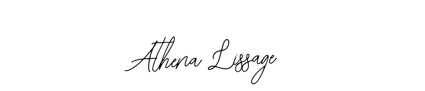 Bearetta-2O07w is a professional signature style that is perfect for those who want to add a touch of class to their signature. It is also a great choice for those who want to make their signature more unique. Get Athena Lissage name to fancy signature for free. Athena Lissage signature style 12 images and pictures png
