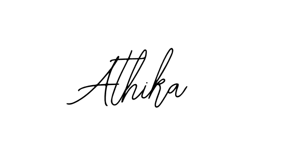 You should practise on your own different ways (Bearetta-2O07w) to write your name (Athika) in signature. don't let someone else do it for you. Athika signature style 12 images and pictures png