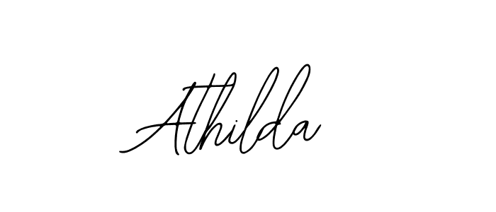 Bearetta-2O07w is a professional signature style that is perfect for those who want to add a touch of class to their signature. It is also a great choice for those who want to make their signature more unique. Get Athilda name to fancy signature for free. Athilda signature style 12 images and pictures png