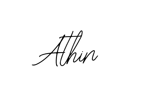 How to make Athin name signature. Use Bearetta-2O07w style for creating short signs online. This is the latest handwritten sign. Athin signature style 12 images and pictures png