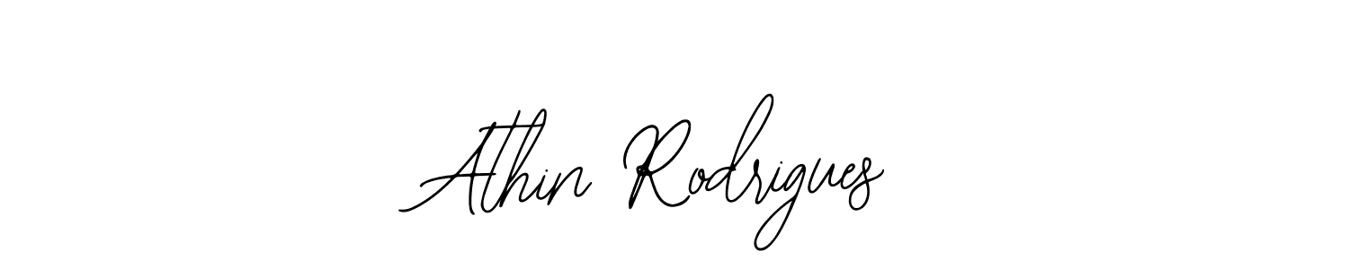 How to make Athin Rodrigues signature? Bearetta-2O07w is a professional autograph style. Create handwritten signature for Athin Rodrigues name. Athin Rodrigues signature style 12 images and pictures png