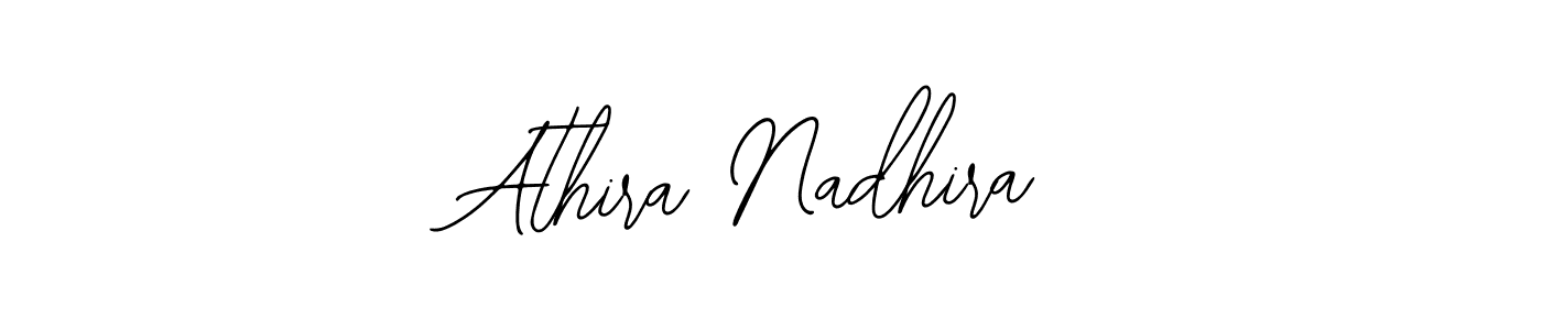 Design your own signature with our free online signature maker. With this signature software, you can create a handwritten (Bearetta-2O07w) signature for name Athira Nadhira. Athira Nadhira signature style 12 images and pictures png