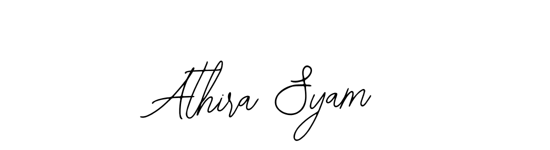 Athira Syam stylish signature style. Best Handwritten Sign (Bearetta-2O07w) for my name. Handwritten Signature Collection Ideas for my name Athira Syam. Athira Syam signature style 12 images and pictures png