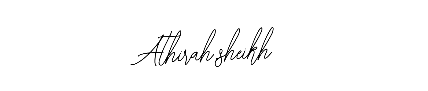 How to make Athirah.sheikh signature? Bearetta-2O07w is a professional autograph style. Create handwritten signature for Athirah.sheikh name. Athirah.sheikh signature style 12 images and pictures png