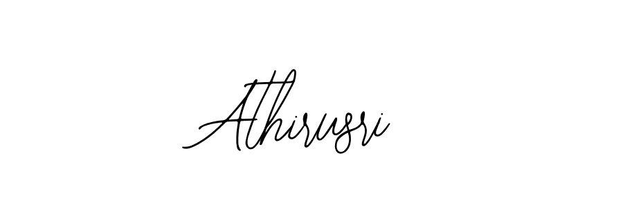 How to make Athirusri name signature. Use Bearetta-2O07w style for creating short signs online. This is the latest handwritten sign. Athirusri signature style 12 images and pictures png