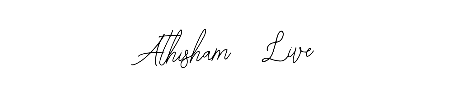 How to make Athisham   Live signature? Bearetta-2O07w is a professional autograph style. Create handwritten signature for Athisham   Live name. Athisham   Live signature style 12 images and pictures png