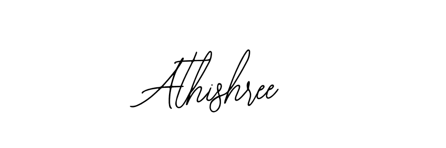 How to make Athishree name signature. Use Bearetta-2O07w style for creating short signs online. This is the latest handwritten sign. Athishree signature style 12 images and pictures png