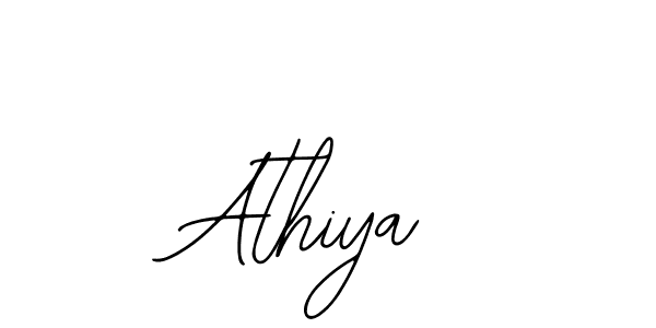 if you are searching for the best signature style for your name Athiya. so please give up your signature search. here we have designed multiple signature styles  using Bearetta-2O07w. Athiya signature style 12 images and pictures png