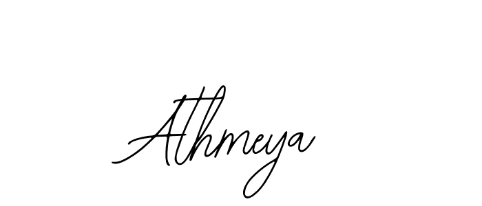 Also we have Athmeya name is the best signature style. Create professional handwritten signature collection using Bearetta-2O07w autograph style. Athmeya signature style 12 images and pictures png