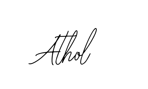 How to make Athol signature? Bearetta-2O07w is a professional autograph style. Create handwritten signature for Athol name. Athol signature style 12 images and pictures png