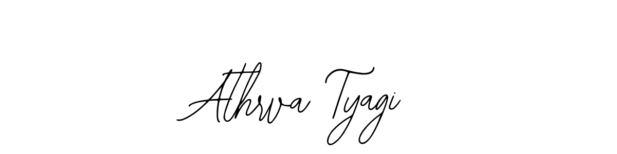 You can use this online signature creator to create a handwritten signature for the name Athrva Tyagi. This is the best online autograph maker. Athrva Tyagi signature style 12 images and pictures png
