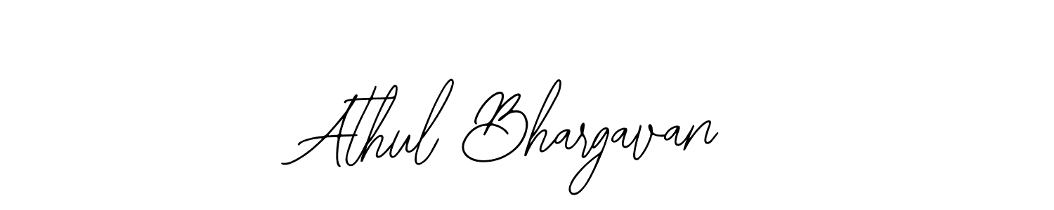 How to make Athul Bhargavan signature? Bearetta-2O07w is a professional autograph style. Create handwritten signature for Athul Bhargavan name. Athul Bhargavan signature style 12 images and pictures png