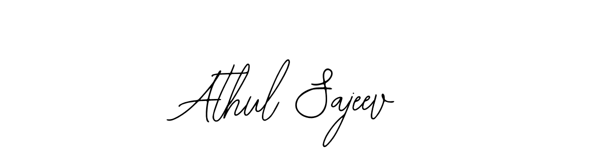 How to make Athul Sajeev signature? Bearetta-2O07w is a professional autograph style. Create handwritten signature for Athul Sajeev name. Athul Sajeev signature style 12 images and pictures png