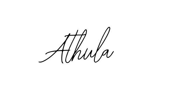 You should practise on your own different ways (Bearetta-2O07w) to write your name (Athula) in signature. don't let someone else do it for you. Athula signature style 12 images and pictures png