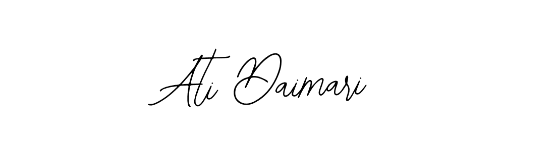 Make a beautiful signature design for name Ati Daimari. With this signature (Bearetta-2O07w) style, you can create a handwritten signature for free. Ati Daimari signature style 12 images and pictures png