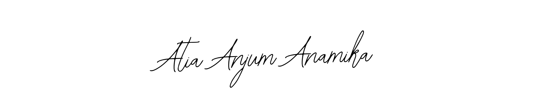 Make a beautiful signature design for name Atia Anjum Anamika. With this signature (Bearetta-2O07w) style, you can create a handwritten signature for free. Atia Anjum Anamika signature style 12 images and pictures png