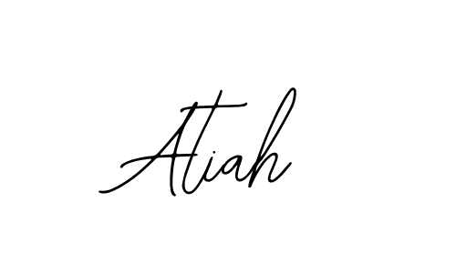 You should practise on your own different ways (Bearetta-2O07w) to write your name (Atiah) in signature. don't let someone else do it for you. Atiah signature style 12 images and pictures png