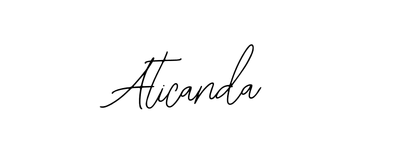 Create a beautiful signature design for name Aticanda. With this signature (Bearetta-2O07w) fonts, you can make a handwritten signature for free. Aticanda signature style 12 images and pictures png