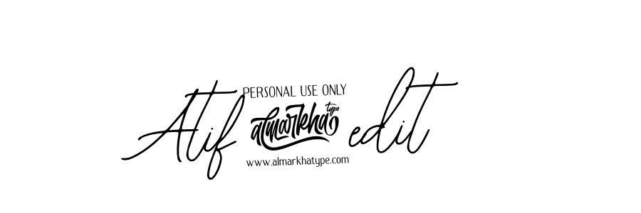 It looks lik you need a new signature style for name Atif@edit. Design unique handwritten (Bearetta-2O07w) signature with our free signature maker in just a few clicks. Atif@edit signature style 12 images and pictures png