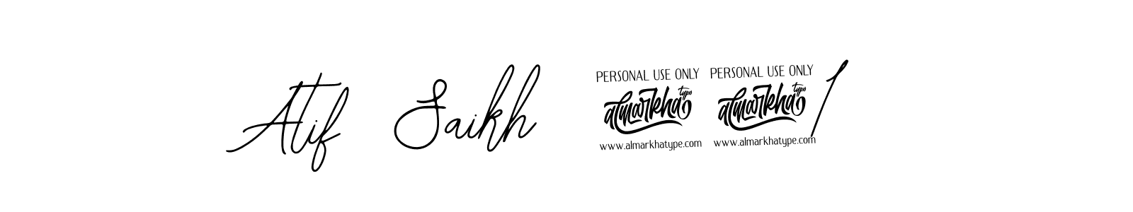 Design your own signature with our free online signature maker. With this signature software, you can create a handwritten (Bearetta-2O07w) signature for name Atif  Saikh  271. Atif  Saikh  271 signature style 12 images and pictures png