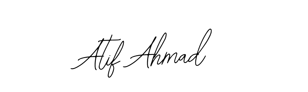 Atif Ahmad stylish signature style. Best Handwritten Sign (Bearetta-2O07w) for my name. Handwritten Signature Collection Ideas for my name Atif Ahmad. Atif Ahmad signature style 12 images and pictures png