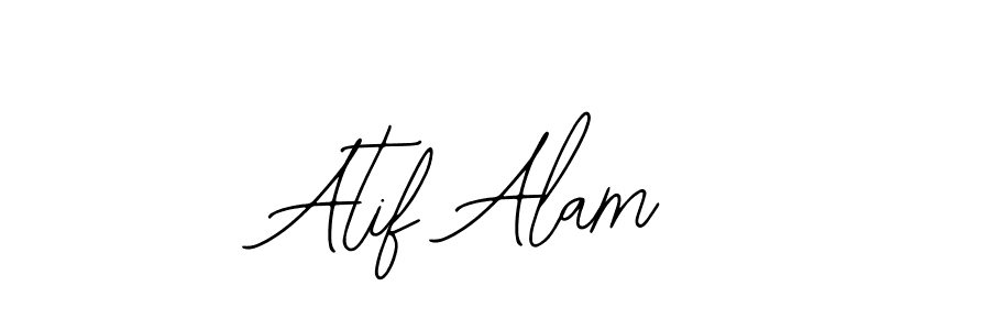 How to make Atif Alam name signature. Use Bearetta-2O07w style for creating short signs online. This is the latest handwritten sign. Atif Alam signature style 12 images and pictures png