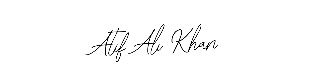 Atif Ali Khan stylish signature style. Best Handwritten Sign (Bearetta-2O07w) for my name. Handwritten Signature Collection Ideas for my name Atif Ali Khan. Atif Ali Khan signature style 12 images and pictures png