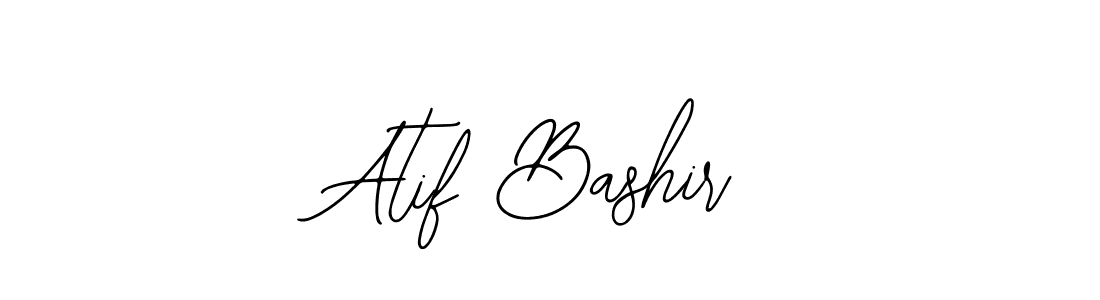 How to make Atif Bashir name signature. Use Bearetta-2O07w style for creating short signs online. This is the latest handwritten sign. Atif Bashir signature style 12 images and pictures png