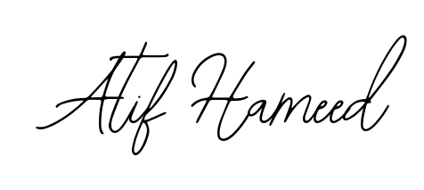 Enhance your business communications with Atif Hameed signature in Bearetta-2O07w lettering. Clean, modern, and universally compatible. Atif Hameed signature style 12 images and pictures png