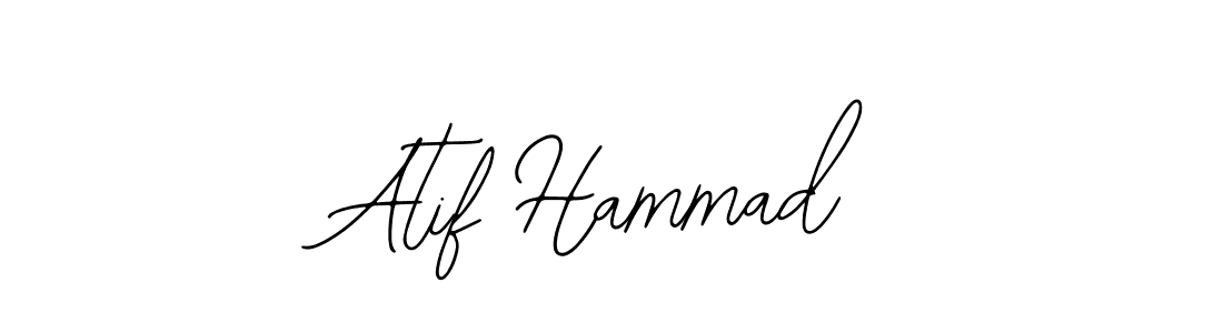 Design your own signature with our free online signature maker. With this signature software, you can create a handwritten (Bearetta-2O07w) signature for name Atif Hammad. Atif Hammad signature style 12 images and pictures png