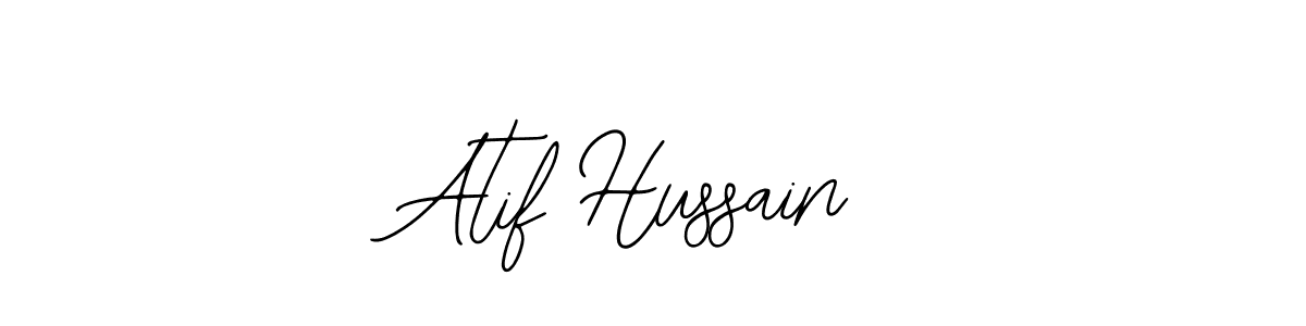 Create a beautiful signature design for name Atif Hussain. With this signature (Bearetta-2O07w) fonts, you can make a handwritten signature for free. Atif Hussain signature style 12 images and pictures png