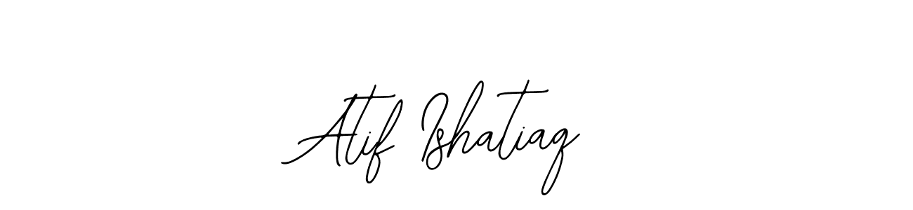 Create a beautiful signature design for name Atif Ishatiaq. With this signature (Bearetta-2O07w) fonts, you can make a handwritten signature for free. Atif Ishatiaq signature style 12 images and pictures png