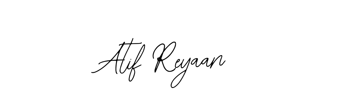 The best way (Bearetta-2O07w) to make a short signature is to pick only two or three words in your name. The name Atif Reyaan include a total of six letters. For converting this name. Atif Reyaan signature style 12 images and pictures png